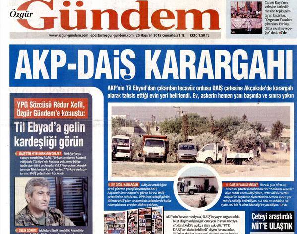 Li Akçekele hikûmeta AKP`ê bingeheke leşkerî ji DAIŞê re vekir