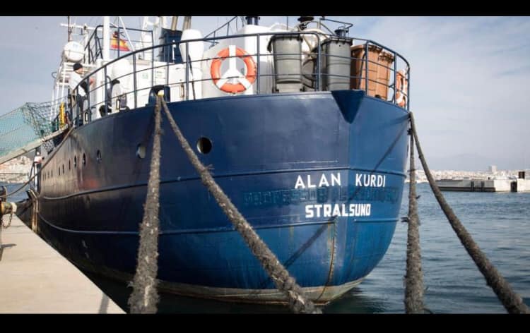 Gemiya bi navê Alan kurdî