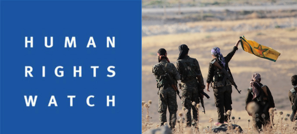 HRW: DAIŞ li dijî kurdên Kobanê çekên qedexe bikar aniye