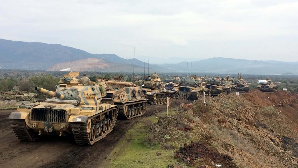 Tirkiye hêzên xwe ji gundwarên Efrînê dikşîne
