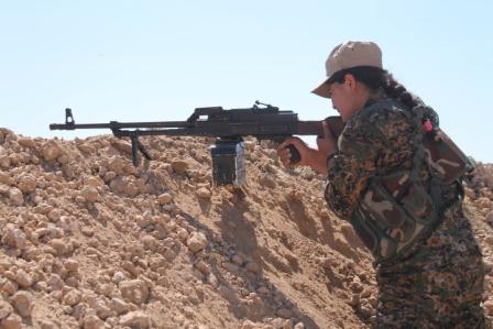 YPG; Li Kobanê û Cizîrê çeteyên DAIŞê têk diçin û 2 GUND Jî HATIN RIZGAR KIRIN