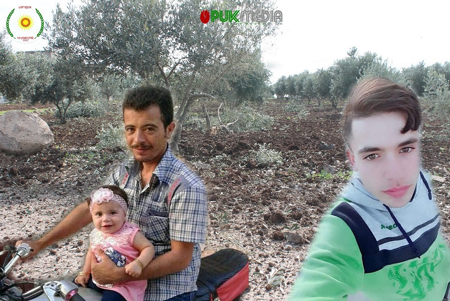 2 ciwanên Efrînî şehîd bûn