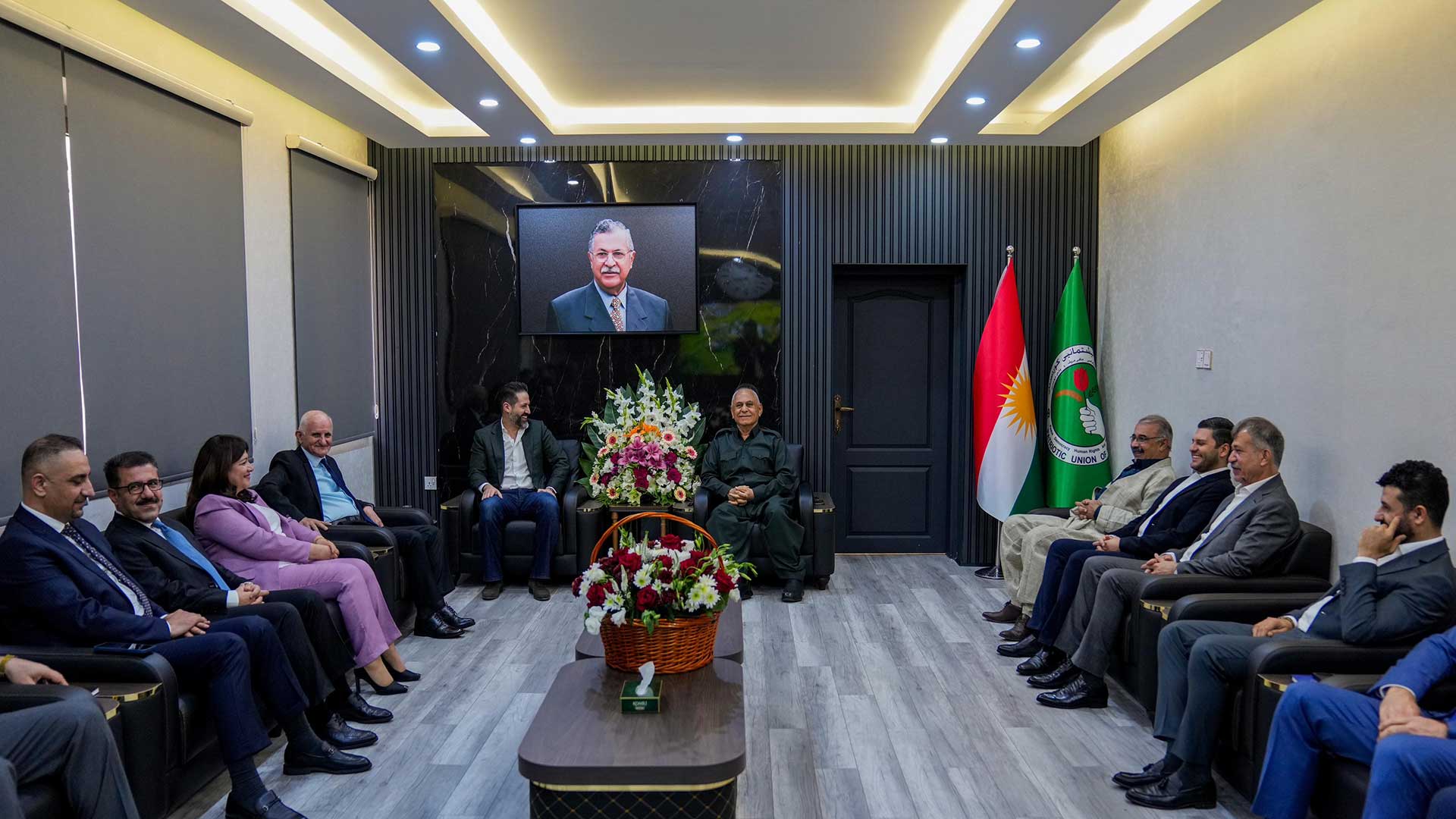 Serpereştiyarê Ofîsa Sekretariya Mam Celal Qubad Talebanî li encumena Parastina Berjewendiyên Bilind ên Yekîtiya Nîştimanî ya Kurdistanê 